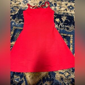 Outdoor Voices Red Dress